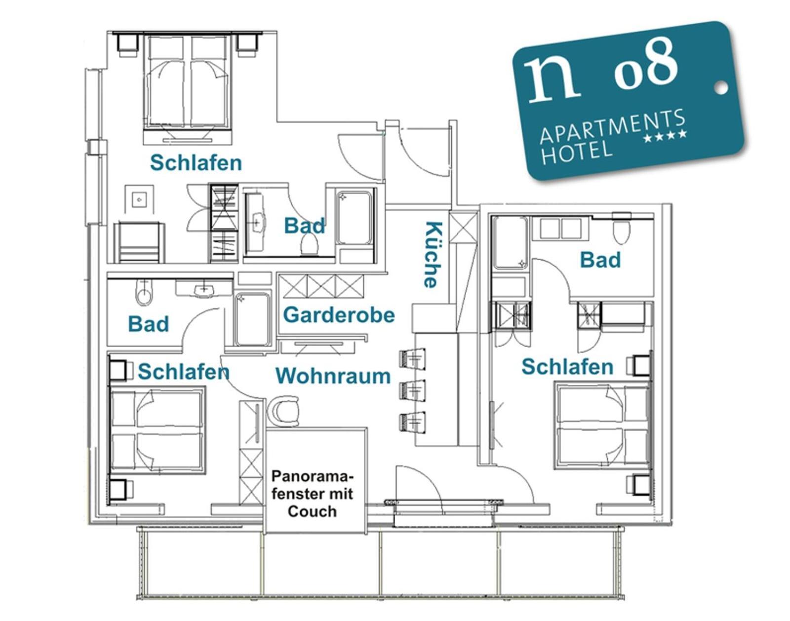 N Apartments Hotel Schoppernau Szoba fotó